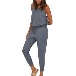 Patagonia Women's Seabrook Jumpsuit 75106 Heather Gray Size M Athleisure